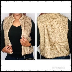 Cute Faux fur vest from Special One International.